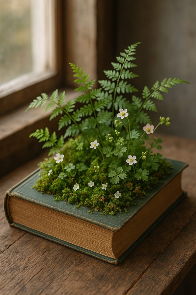 Book Planter Secret Garden