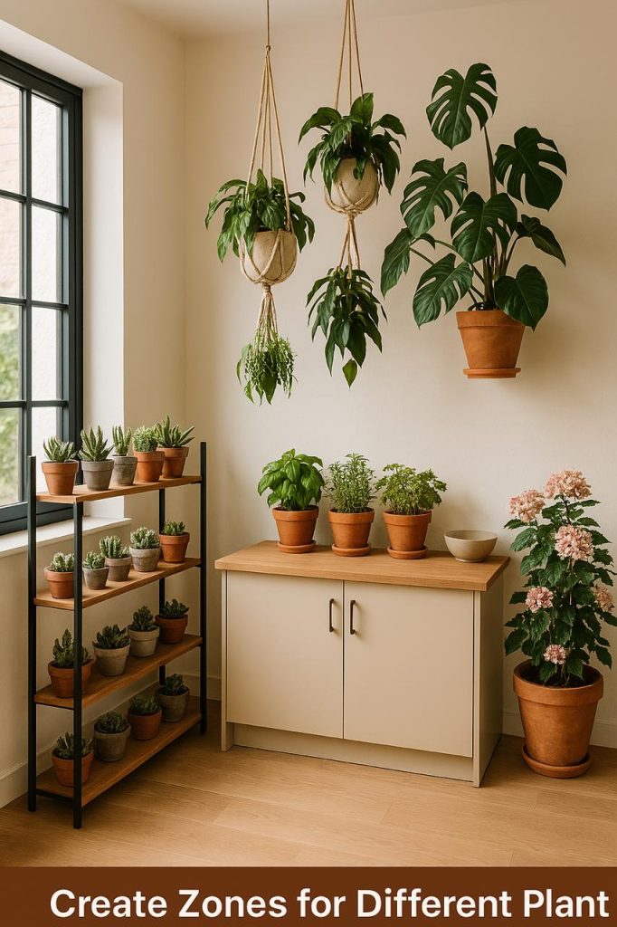 Create Zones for Different Plant Types