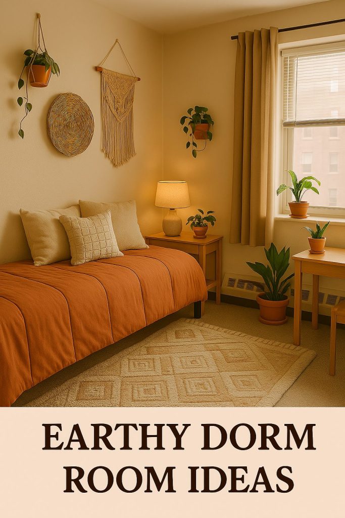 Earthy Dorm Room Ideas