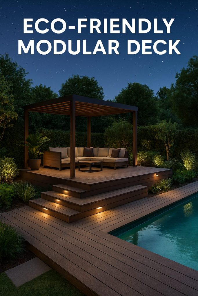 Eco-Friendly Modular Deck