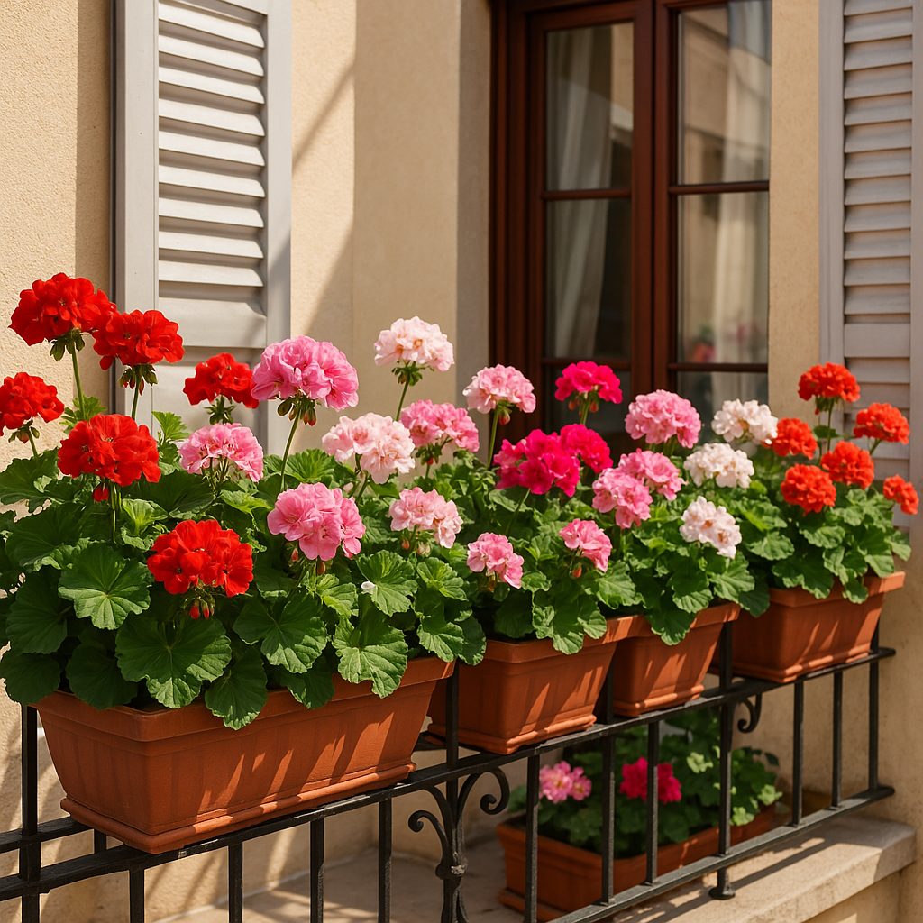 Geraniums (Pelargoniums)