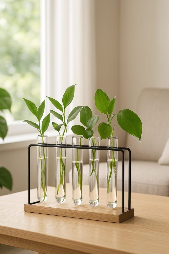 Hydroponic Test Tube Rack