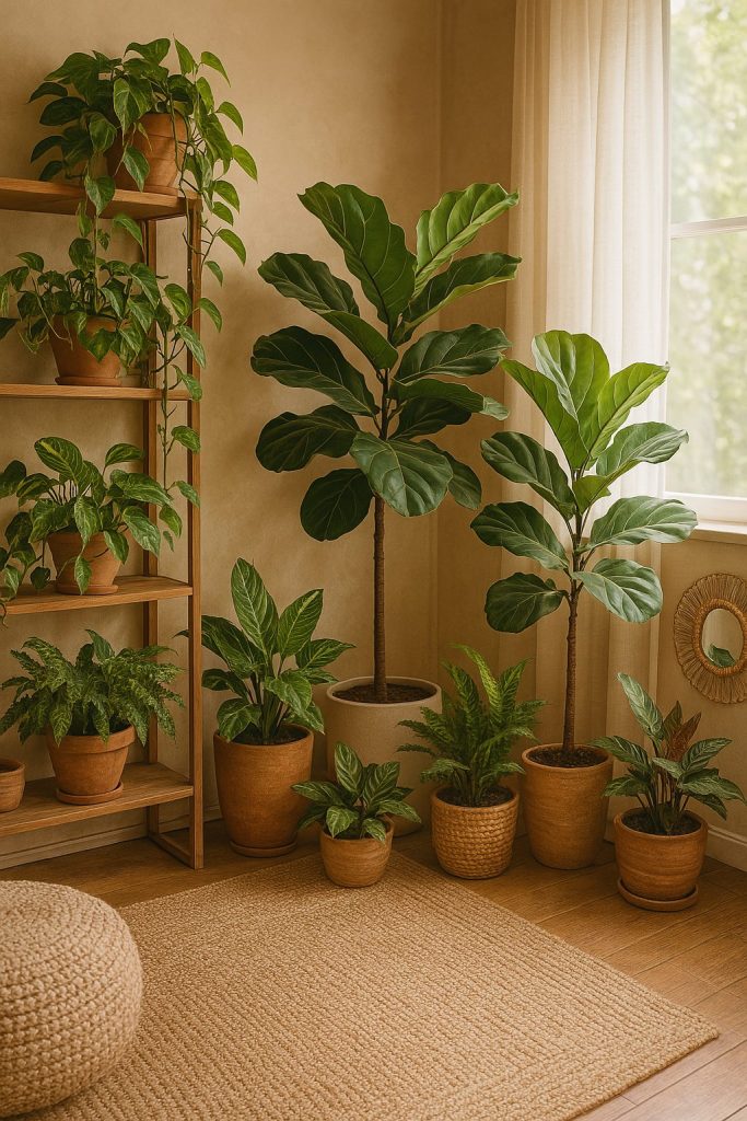 Layer Plants for Visual Depth