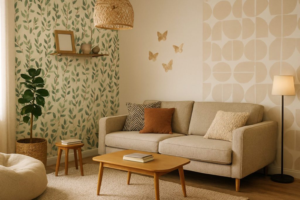 Peel-and-Stick Wallpaper or Decals