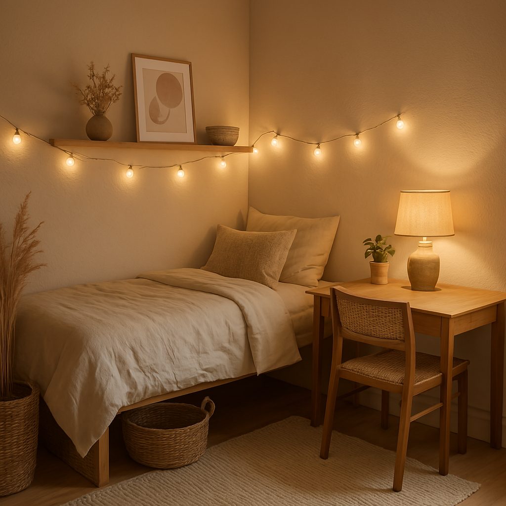 Soft Lighting with Natural Materials