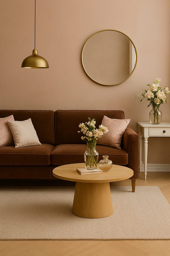 Subtle Feminine Flair with Blush & Brass