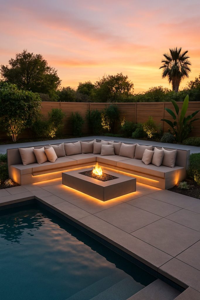 Sunken Lounge Area