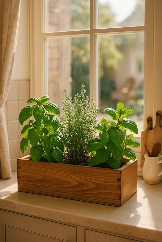 Window Box Herb Theater